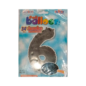 34 Número 6 Negro