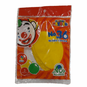 Globo 36 Amarillo