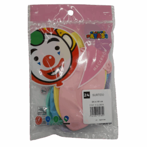 Globo 24 Macarrón Surtido