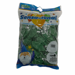 Globo 9 Estándar Verde Bandera