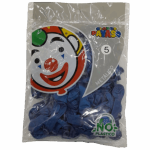 Globo 5 Metálico Azul