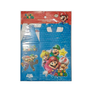 Lonchera Chica Mario Bros 6 piezas