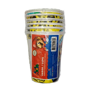Vaso Mario Bros 6 pzas