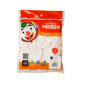 Globo 12 Blanco