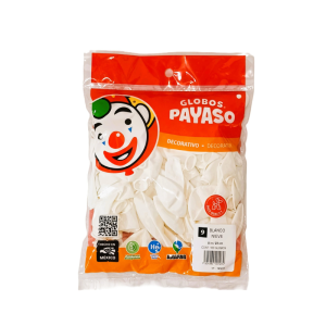 Globo 9 Blanco