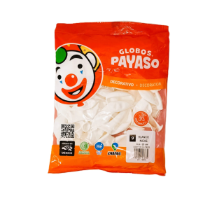 Globo 9 Blanco