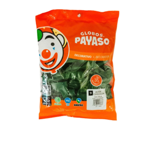 Globo 9 Verde Esmeralda